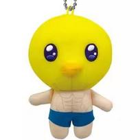 New Cute Anime Oshi no Ko Ai Aqua Ruby Kana Plush Keychain Chains Small Pendant Kids Stuffed Toys For Children 12CM