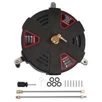 Surface Cleaner 1/4 Quick Connector Surface Cleaner Attachment 2500PSI Powerful Pressure Washer Replacement Nozzles with 3 Wheel China Mainland