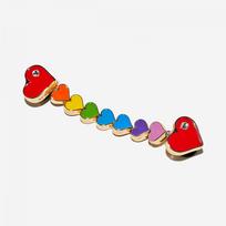 Crocs Rainbow Heart Chain Crs10015452 FREE