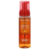 Creme Of Nature, Sertifikuotas natūralus argano aliejus iš Maroko, Formuojantis ir blizgesio suteikiantis putojantis kremas, 207ml (7fl oz)
