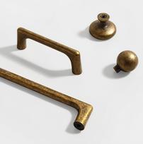 Retro Antikinio Bronzos Baldų Rankenėlė Vintažinės Cinko Lydinio Stalčiaus Rankenėlės Tvirtos Drabužių Spintos Durų Rankenėlės (Bronze,Knob24mm) bronza