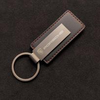 PQMZ2 New Metal Alloy Moto Keychain Keyring Luxury Pendant Key Chain  For Porsche Panamera Cayenne Taycan 911 718 Macan Carrera-GT
