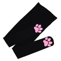 Gothic Lolita Cat Paw Pad Stockings Cute Style Female Long Socks 3D Cat Claw Pantyhose  Women juoda