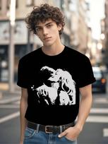 Oversized Jeeg Graphic Tshirt Graphic Tshirt - Black Tee ... S įvairiaspalvis