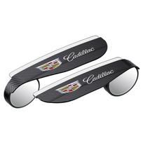 VPTV6 2PCS Car Rearview Mirror Rain Eyebrow Visor Small Round Mirror For Cadillac Escalade CTS ATS SRX STS XT5 XT4 XT6 XTS CT4