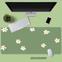 Green Large Size Mouse Pad Eye Protection Simple Cute Keyboard Carpet Office Desk Mat PC Gamer MousePad  Anime Gaming nonslip 800x300x2mm