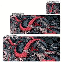 Black and White Dragon Mouse Pad Large Gaming Mousepads Computer Mousepad Mouse Mat xcm Desk Pads For PC Keyboard Mats Table 800x300x2mm