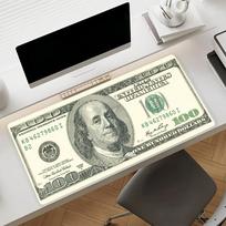 Art USD Dollar Funny Mouse Pad Nonslip Rubber Gamer Balance Computer Mat Decoracion Deskmat Laptop Office Large SBD400x800x2mm