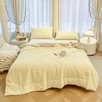 POCHME Muji-Style Puff Soybean Quilt 200*230cm