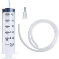 su 1,5M vamzdeliu 300 ml švirkštu Ypač didelis milžiniškas švirkštas Plastikiniai švirkštai Mokslinės laboratorijos