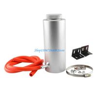 y1gd Car Universal Aluminum Oil Catch for Tank 0.8L Coolant Expansion for Tank Cooling Catch Bottle 800ml Overflow Reservoir sidabras