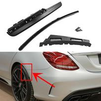 Rear Bumper Cover Fender Flare Extension Wheel Eyebrow Lip For Mercedes Benz W205 C180 C200 C250 C300 C400 C43 C63 AMG 2015-2021
