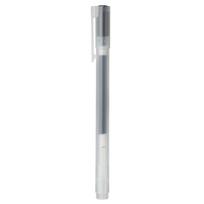 MUJI Gel Ink Ballpoint 140 x 10 mm Cap 02796815 Pen, Black, mm, 0.5 tip, type, juoda