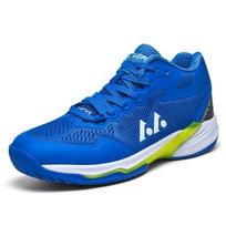 36-46 Couple Plus Size Shock-absorbing Anti Slip Breathable Tennis Shoes Volleyball Sports Shoes Badminton Training Shoes 36 mėlyna