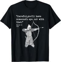 Harold Godwinson 1066 Battle of Hastings Medieval Archer T-Shirt Unisex T-Shirt S
