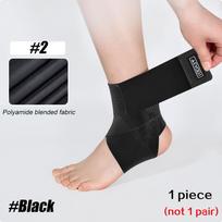 1 Pcs High-Elastic Ankle Wraps Ankle Brace Support Customizable Compression Ankle Sleeves Suitable For Running Tennis Sprains Arthritis S