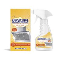 Heavy Duty Kitchen Degreaser Sprays Powerful Foam Cleaner For Stubborn Grease On Oven Stove Multiple Surfaces Use