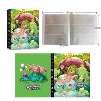 Pokémon Card Binder - GAVI STORE - Pokemon Collection Album 24 pages - 24 pages/432 cards - Robust PVC - 47x30 cm gryna