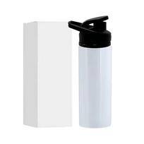 750ML Klasikinis personalizuotas sublimacinis izoliuotas aliuminio vandens buteliukas sportui 701-800ml balta