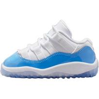 Air Jordan 11 Retro Low toddler shoes white/blue FV5120-100 27 gray