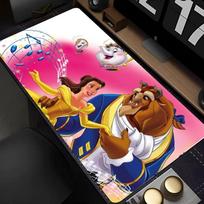 Disney Beauty And The Beast Belle Princess Mousepad Beautiful Large Gaming Mousepad Gamer Mouse Pad Size For Game Keyboard Pad 800x300x2mm