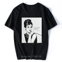 Audrey Hepburn Rūko Šaunios Merginos Moteriški Harajuku Korėjietiški Juodi Marškinėliai Vyriški Trumpomis Rankovėmis Medvilniniai Marškinėliai Hipsterių Viršutiniai Drabužiai Streetwear S įvairiaspalvis