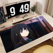 Anime Mousepad  Lycoris Recoil Mousepad Hot selling Mouse pad XXL Keyboard Gamer Mouse Pad on The Table Speed Desk Mat Anime 800x300x2mm