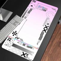 Balti Pelės Kilimėliai Printstream Žaidimų Pelės Kilimėliai Didelis Pelės Kilimėlis Žaidėjo Guminis Kilimėlis Guminis Stalo Kilimėlis Įmonės Ilgi Stalo Kilimėliai XXL Skirtas Csgo 300x800x2mm