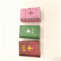 Handmade Wooden Bible Verse & Memo Storage Box