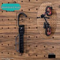Kids Balance Bike Pegboard Hook - No-Drill Storage Display Hanger