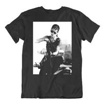 Camiseta Negra Terminator 2 T2 Movie Fan V2 De Sarah Connor S įvairiaspalvis