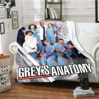 Manta Para Tv Figures G-grey's Anatomy, Suave Y Fina, De Fra S įvairiaspalvis