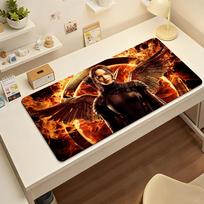 Movie The Hunger Games Mouse Pad Nonslip Locking Edge DeskMat PC Laptop Accessories Rubber Office Keyboard Large Game XXL SBD400x800x2mm