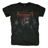 Camiseta Psychonaut4 Negra Con Banda De Metal Para Hombre, D S įvairiaspalvis