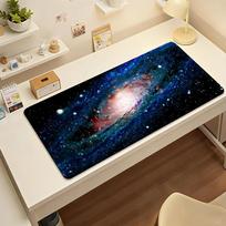 Galaxy Mouse Pad Nonslip Locking Edge DeskMat PC Laptop Accessories Rubber Office Keyboard Large Game XXL Carpet SBD400x800x2mm