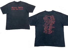 2 Sides Nick Cave and the Bad Seeds Black T-Shirt Full size S-5XL HT283 S