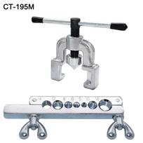Metric/Inch Copper Tube Expander Silver 45 Degree Flaring Tool Set Multifunction Press Type Tubing Pipe Expander