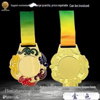 Creative Hanging Gold, Silver, and Bronze Medals for Children - Reward Students with Colorful Sports Achievement Medals 6.5 cm auksas