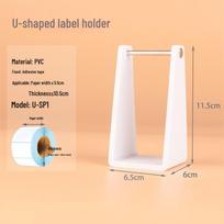 Universal Thermal Printer Label & Tag Storage Box with External Bracket
