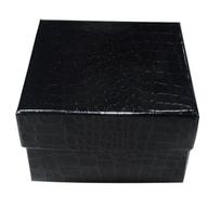 Crocodile Pattern Jewelry Display Box for Watch, Bracelet and Necklace 8.8cm
