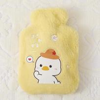 Cartoon Warm Hot Water Bottle Bag Girl Warm Belly Warmer Filled Mini Explosion-proof Portable Winter Reusable Hand Warmer