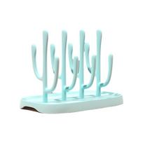 High Quality Baby Bottle Drying Stand Detachable Water Bottle Dryer Tray  Accessory Storage mėlyna
