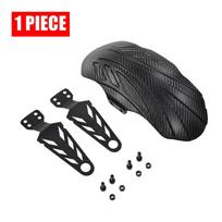 Universal Carbon-Fiber-Pattern Mudguard for VSETT 10+ MUKUTA 10 Plus ZERO 10X KAABO Mantis 10-Inch Electric Scooter Fender Wing 1 PIECE