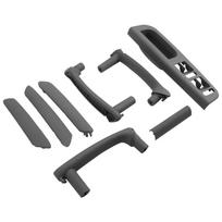 Classy-For VW Passat B5 1998-2005 New Interior Door Handle Window Panel Trim 1Set LHD pilka spalva
