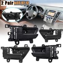 4 vnt. automobilio vidinės durų rankenėlės, kairė ir dešinė pusė, Hyundai Veracruz Ix55 2007-2012 82610-3J000 82620-3J000—L48A gray