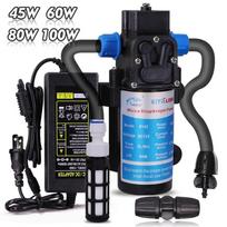 45/60/80/100W Self-priming Pump 110-240V Power Supply Kit Water Pressure Diaphragm Pump Garden Agriculture Irrigation Watering 45W