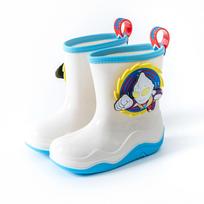 Ultraman Tiga Kids' Mid-Calf Non-Slip Rain Boots 17cm