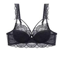 Sexy Lace Underwear Push Up Lingerie Big Breast Bras Backless Fashion Brassiere 38/85AB pink
