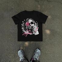Printed Men's Women's Fashion Hip Hop Short Sleeve T-Shirt Cotton T-Shirt S juoda