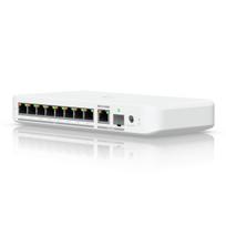 Ubiquiti USW-Flex-2.5G-8-PoE Switch | 8x 2.5GbE RJ45, 1x 10GbE SFP+, 196W power supply